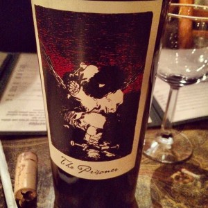 The Prisoner, a California red blend