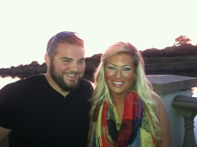 Mitch and I on our last beach trip