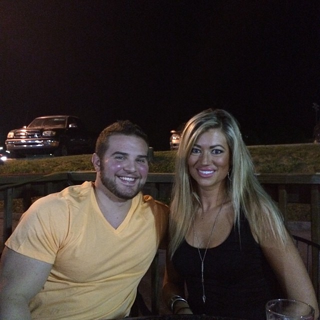 It was a basic black tank and edgy accessories for date night with my babe this week