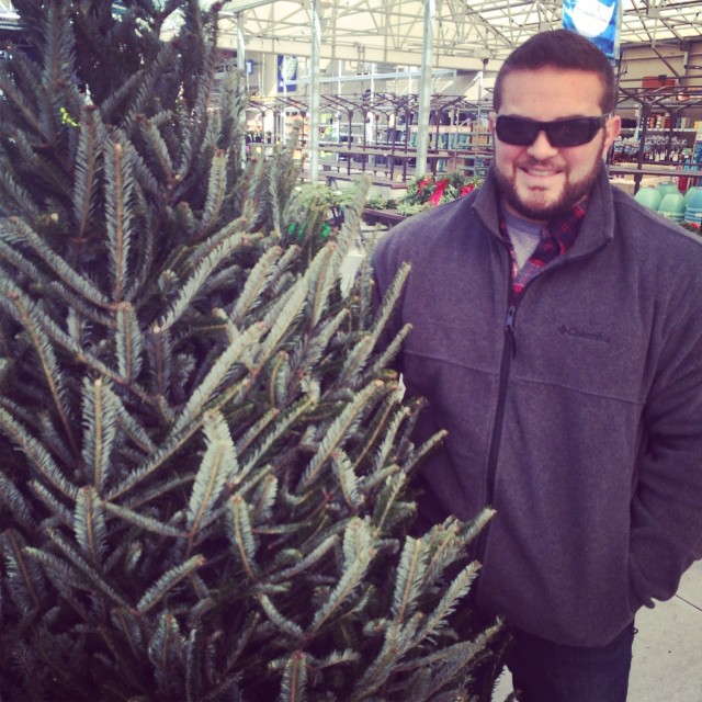 Then we got a tree and decorated for Christmas